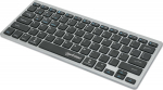 MANHATTAN Slim Wireless keyboard anthracite Bluetooth 3.0/2.4GHz
