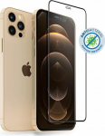 Crong Crong Anti-Bacterial 3D Armour Glass tempered glass 9H full screen iPhone 12 Pro Max + installation frame