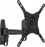 Multibrackets M VESA Flexarm 360 II Black 75 100 200 | VESA 75x75-200x200 | Max 15kg | Svart