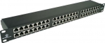 Alantec Patch panel 19'' 1U 48x RJ45 kat. 6 STP (PK050)