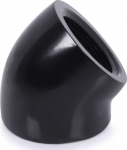 Alphacool 45 Grad G1/4 Zoll IG auf G1/4 Zoll IG, schwarz