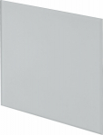 AWENTA Panel decorative Awenta PTGG125M do Trax fan body Glass fi125mm szary mat