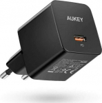 AUKEY PA-Y20S Black Mini Charger 1xUSB-C 20W PD Power Delivery
