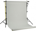 Falcon Eyes Background System SPK-1W with 1 Roll White 1.35x11 m