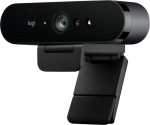 Log Logitech Webcam BRIO Stream, 60 fps, 1080p, black