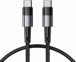 Kabel USB Tech Protect USB-C - USB-C 0.25 m Czarny (THP2008)