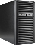 bluechip SERVERline T10301s Tower, Intel&reg; Atom&reg; C3558 Processor / 2.20 GHz, 16 GB DDR4, 960 GB SSD, 4 x Gigabit Ethernet