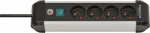 Brennenstuhl power strip BRENNENSTUHL POWER STRIP ''PREMIUM-ALU-LINE'' 4GN, 1.8M