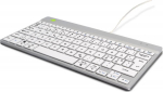 R-Go Tools R-Go Compact Break - ergonomic keyboard, wired, white
