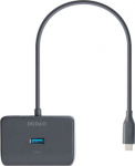 DELTACO USB-hubb USB-C -> 4x USB-A