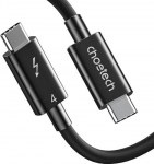 Cable CHOETECH Thunderbolt 4, USB-C to USB-C, 40Gbps, 100W, 20V/ 5A, 8K/ 60Hz, 0.8m