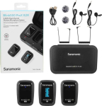 SARAMONIC BLINK 500 PROX B2R 2.4GHZ DUAL-CHANNEL WIRELESS MICROPHONE SYSTEM WITH CHARGING CASE
