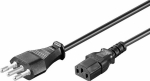 MicroConnect Y3-10/ST3 H05VV-F 3x0.75mm2, length 1m color black