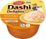 INABA Dashi Delights Chicken in broth - cat treats - 70g
