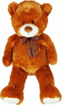 Madej Teddy bear mascot with a bow 100 cm brown