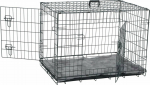 Zolux ZOLUX NOMAD 2w1 M - kennel cage with rug - dla psa 76x53x59cm
