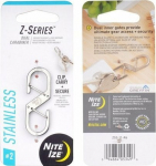 NiteIze Nite Ize - Double carabiner Z-Series - Stalowy
