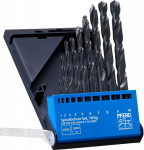 PFERD 25298001 - Twist Drill Set 10-tlg. STEEL HSSG N DIN 338