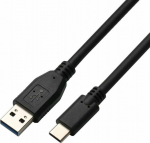Kabel USB GoGEN USB-A - USB-C 1 m Czarny
