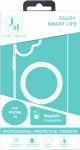 Just Must JM MAGSAFE CRYSTAL I for iPhone 16 Clear, black