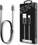 NEXT ONE USB-A / Lightning MFi 1 m space gray - NEXT ONE Kabel Metallic USB-A / Lightning MFi 1 m space gray