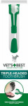 Vet's Best Three-head toothbrush for dogs
