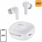 Headphones QCY Wireless in-ear headphones TWS MeloBuds HT16 Bluetooth 5.4 HFP, A2DP, AVRCP IPX4 (White)
