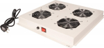 ROLINE Rack - L&uuml;fter Kit - with 4 fans - Roof - Hellgrau, RAL 7035 - 48.3 cm (19")