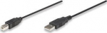 Manhattan USB 2.0 Typ A/Typ B, 1.8m, USB-A to USB-B Cable, 1.8m