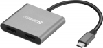 Sandberg USB-C Dock 2xHDMI+USB+PD