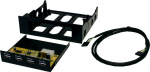 Exsys EX-1174 - Schwarz - CE - FCC - RoHS - 300 g - USB - Mac OS X 10.0 Cheetah - Windows 2000 - Windows 7 Home Premium - Windows 8 - Windows 98SE - Windows ME - Windows Vista Home..