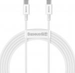 Baseus Superior Series USB-C do USB-C, 100W, 1m (white)