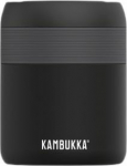 Kambukka lunchbox Bora 600 ml matt black stainless steel