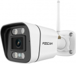 Foscam V5P - IP-Sicherheitskamera - Outside - Kabelgebunden - Amazon Alexa & Google Assistant - 4500 K - Extern