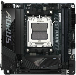 Gigabyte B850I AORUS PRO | Processor family AMD | Processor socket AM5 | DDR5 | Supported hard disk drive interfaces SATA, M.2 | Number of SATA connectors 2