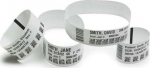 ZEBRA Identification wristbands for children 25x178/250.10018857 , thermal polypropylene/ultrasoft vinyl acrylic glue on the ends 1 row, outer coil, white color, irregular shape (roll)