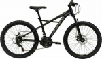 Huffy Bicycle KORROS 24" BLACK 24382W Black