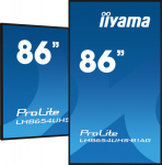 Iiyama LH8654UHS-B1AG - 217.4 cm (86") Diagonalklasse LH54 Series LCD-Display mit LED-Hintergrundbeleuchtung - interactive Digital Signage - with integrated SoC-Mediaplayer - 4K UHD (2160p)
