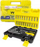 Bituxx Tool Kit Bituxx Tool Kit 1/4 bits sockets 46 el suitcase