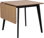 Dining table ROXBY 80/120x80xH76cm, oak