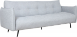 Sofa bed LANDER 3-seater, light grey
