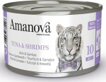 Amanova Cat Tuna & Shrimps w galaretce puszka 70g