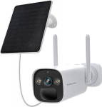 Foscam BP4 -&Uuml;berwachungskamera IP WLAN outside including. Solarpanel - Network Camera