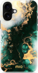 MIO Green Marble Magsafe Compatible for iPhone 16 Plus