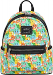 Loungefly Pokemon: Pikachu And Starters Aop Mini Backpack (PMBK0331)