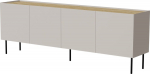 Cama MEBLE Cama FELLINI chest of drawers 200x40x70 cashmere + oiled oak top