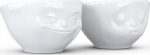 FIFTYEIGHT PRODUCTS FIFTYEIGHT Sch&auml;lchen-Set 100ml Grinsend & K&uuml;ssend wei&szlig;