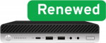 29 Computer HP RENEW | Grade A | ProDesk 600 G4 Desktop Mini PC | Intel Core i3 | i3-8100T | 8 GB | SSD | 128 GB | Intel UHD Graphics 630 |