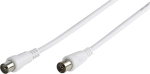 Vivanco antennikaabel PS 15m, valge