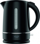 Adler AD 1385 black Electric kettle 1.7l z anti-scale filter and automatic shut-off